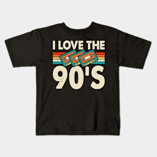 I Love The 90's T shirt For Women Kids T-Shirt